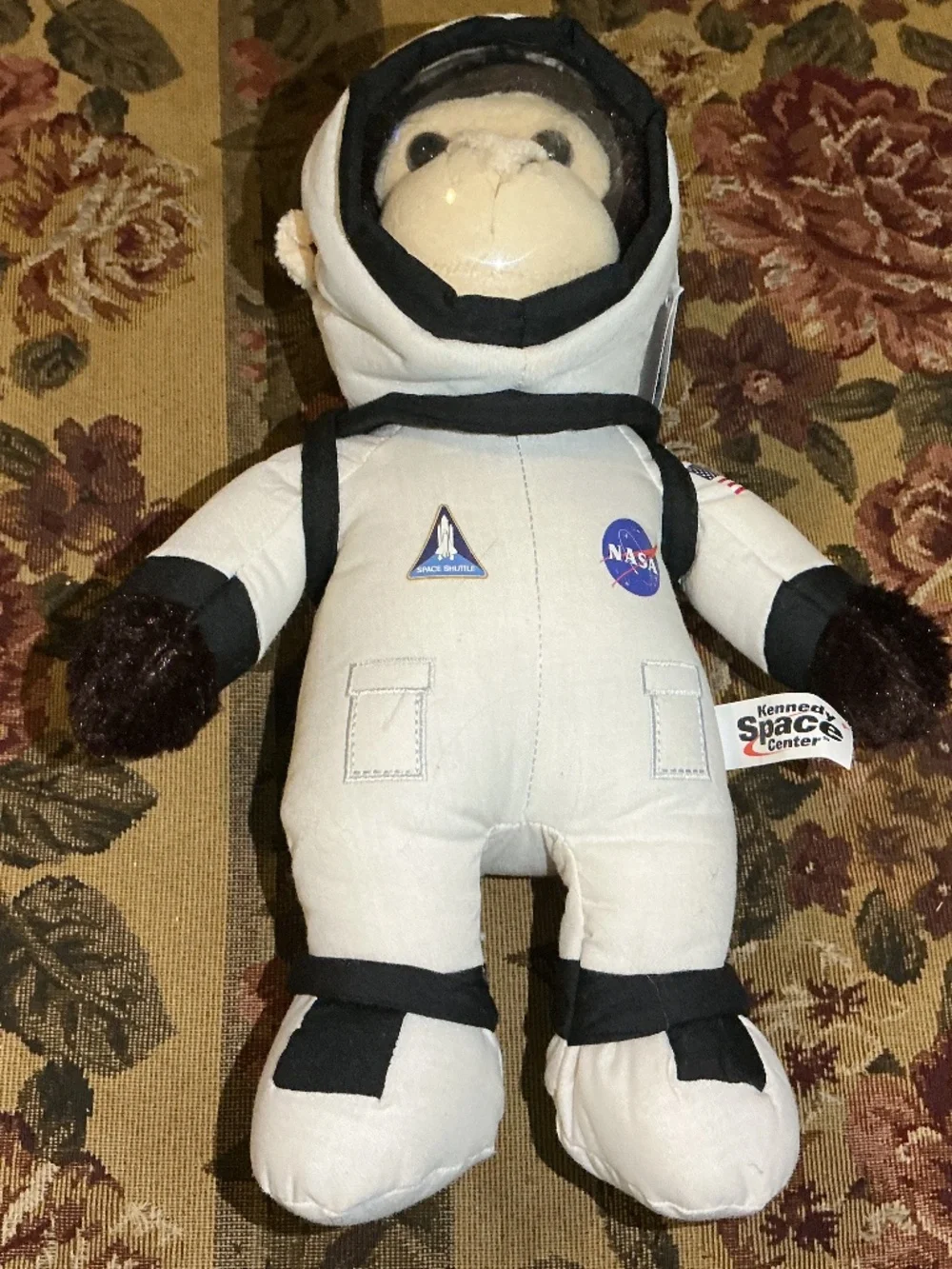 Monkey Astronaut Kennedy Space Center NASA Plush Aurora Soft Toy | 12